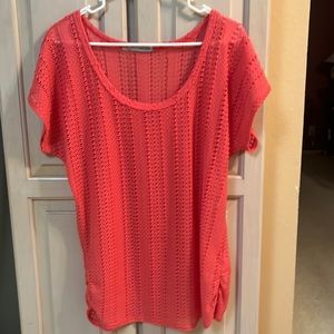 Maurices Large Coral Top